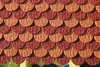 Mini-Dachschindeln (Rot und Terrakotta)